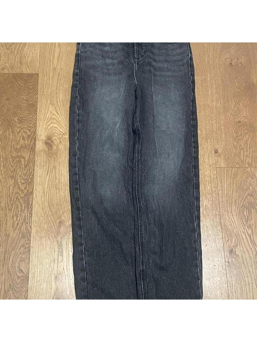 XXX RUDE Men's Black and Grey Jeans